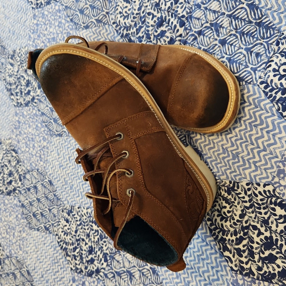 Olukai Mauna Ike Leather Boots 10 US